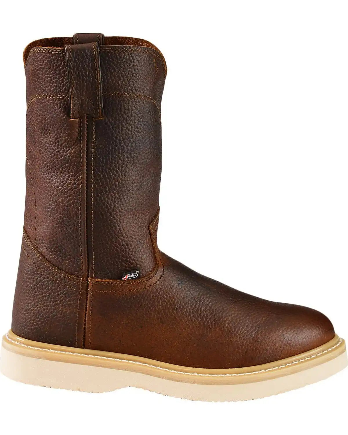 Justin Men's Axe Electrical Hazard Light Duty Pull On Work Boots - Soft Toe