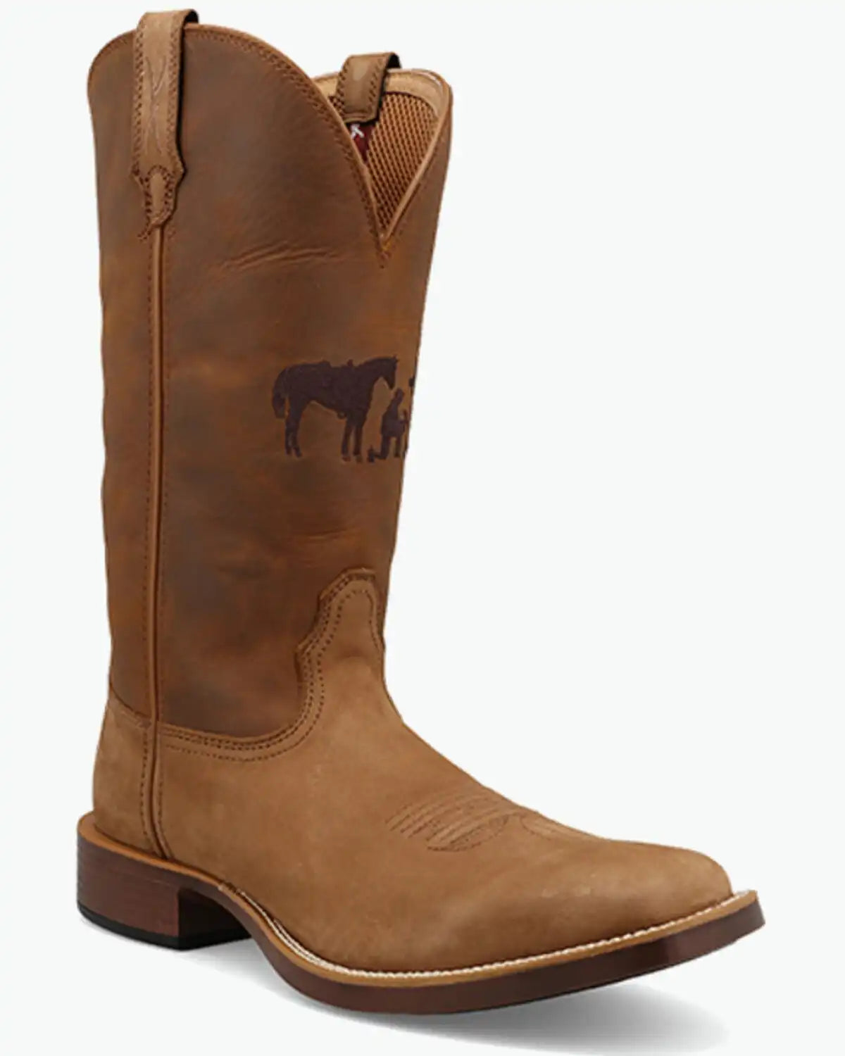 Twisted X Men's Top Hand Performance Western Boots - Broad Square Toe