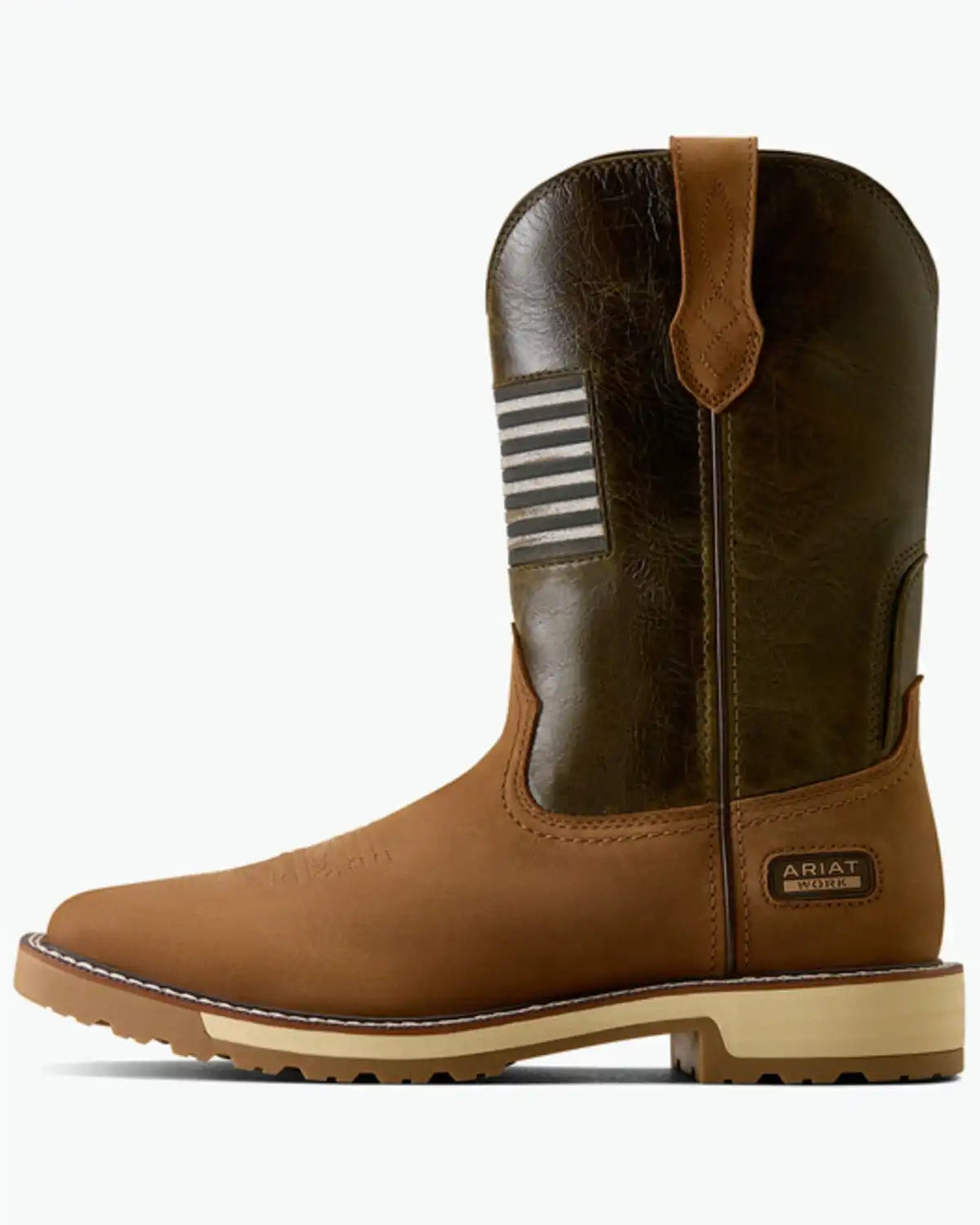 Ariat Men's Activator Patriot Pull-On Work Boots - Soft Toe