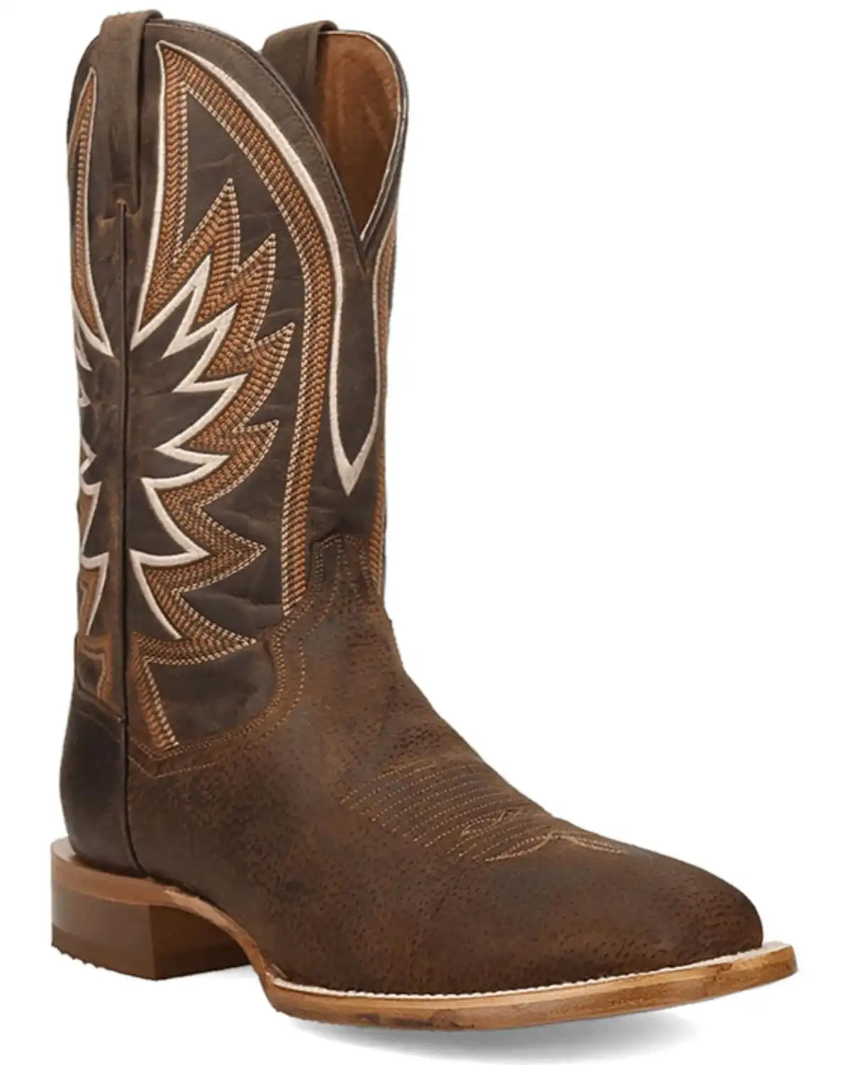 Dan Post Men's Boars Run Western Boots - Broad Square Toe