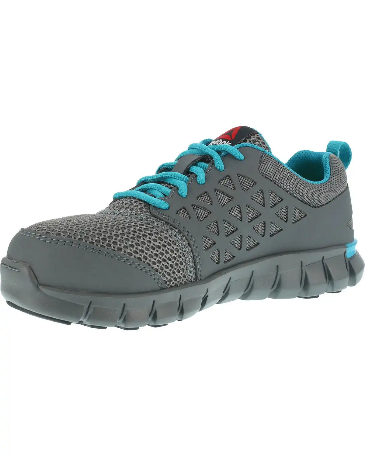 Reebok Women's Sublite Cushion Athletic Work Oxfords - Alloy Toe