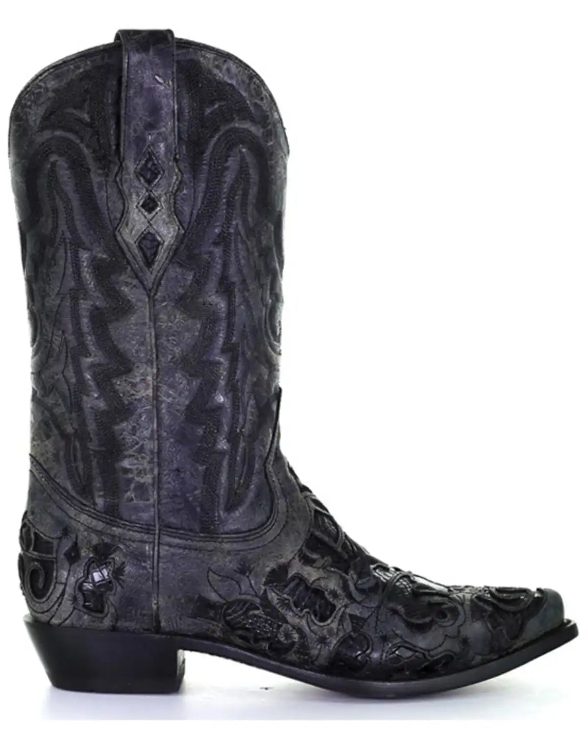 Corral Men's Exotic Alligator Western Boots - Snip Toe