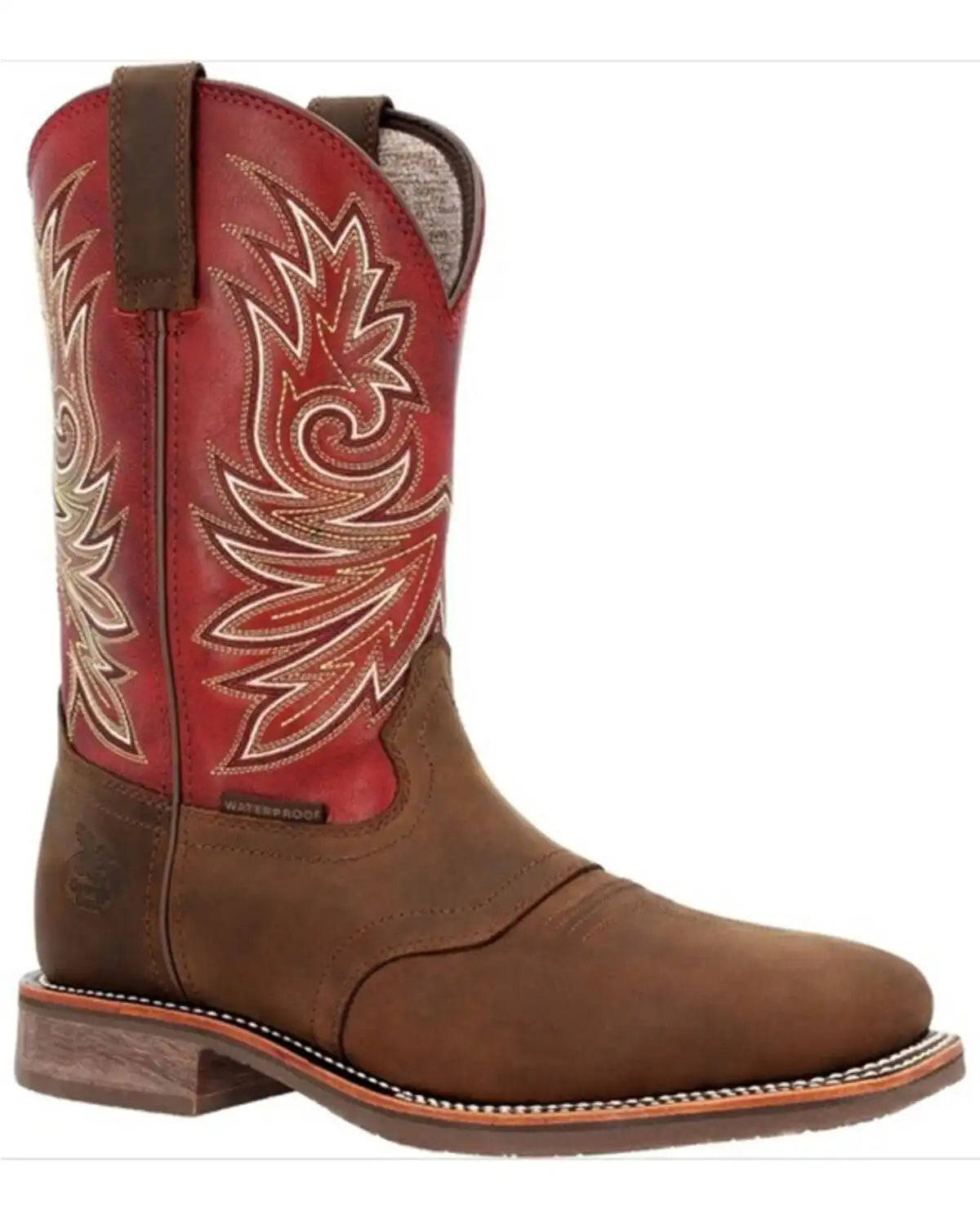 Georgia Boot Men's Carbo-Tec Waterproof Performance Western Boots - Square Toe