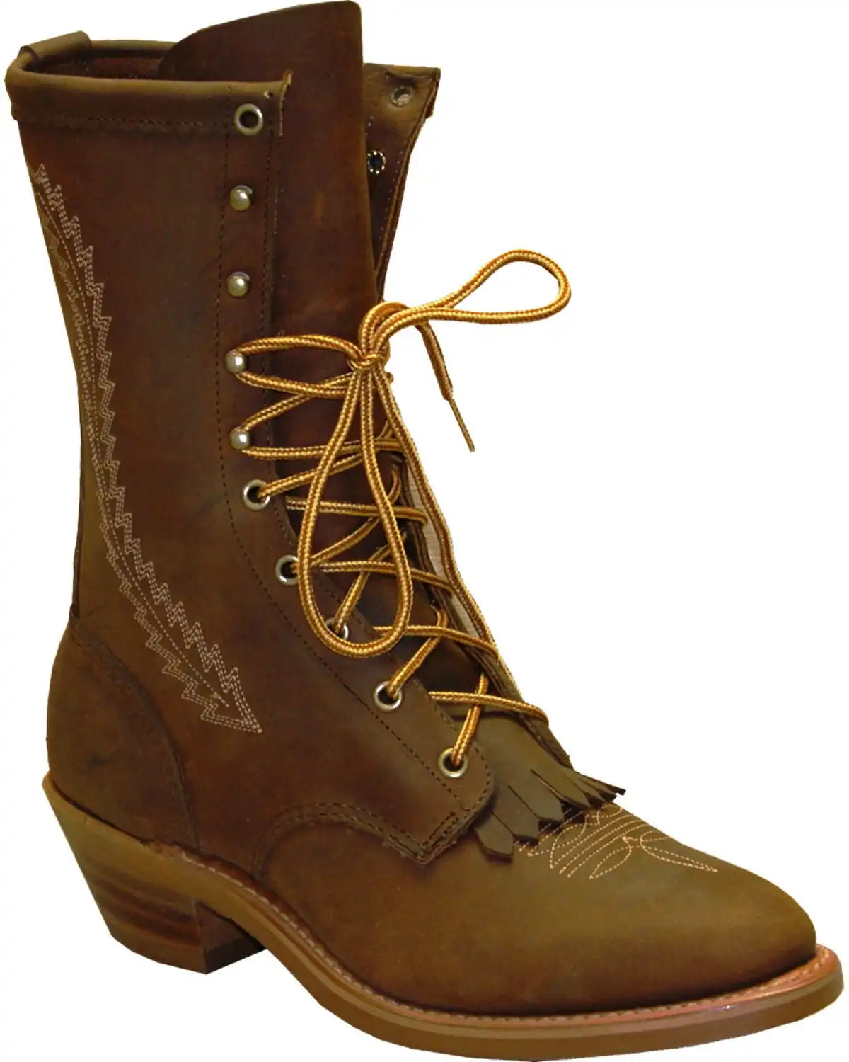 Abilene Men's 12" Western Packer Boots - Round Toe