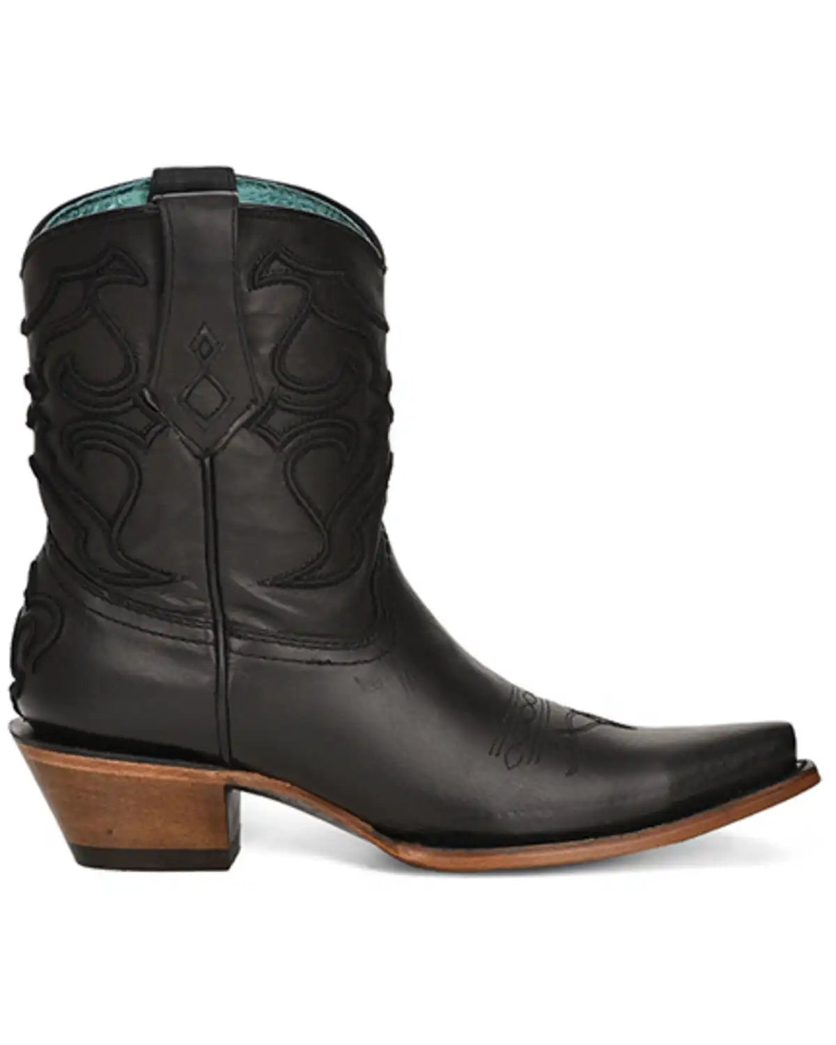Corral Women's Embroidered Ankle Western Boots - Snip Toe