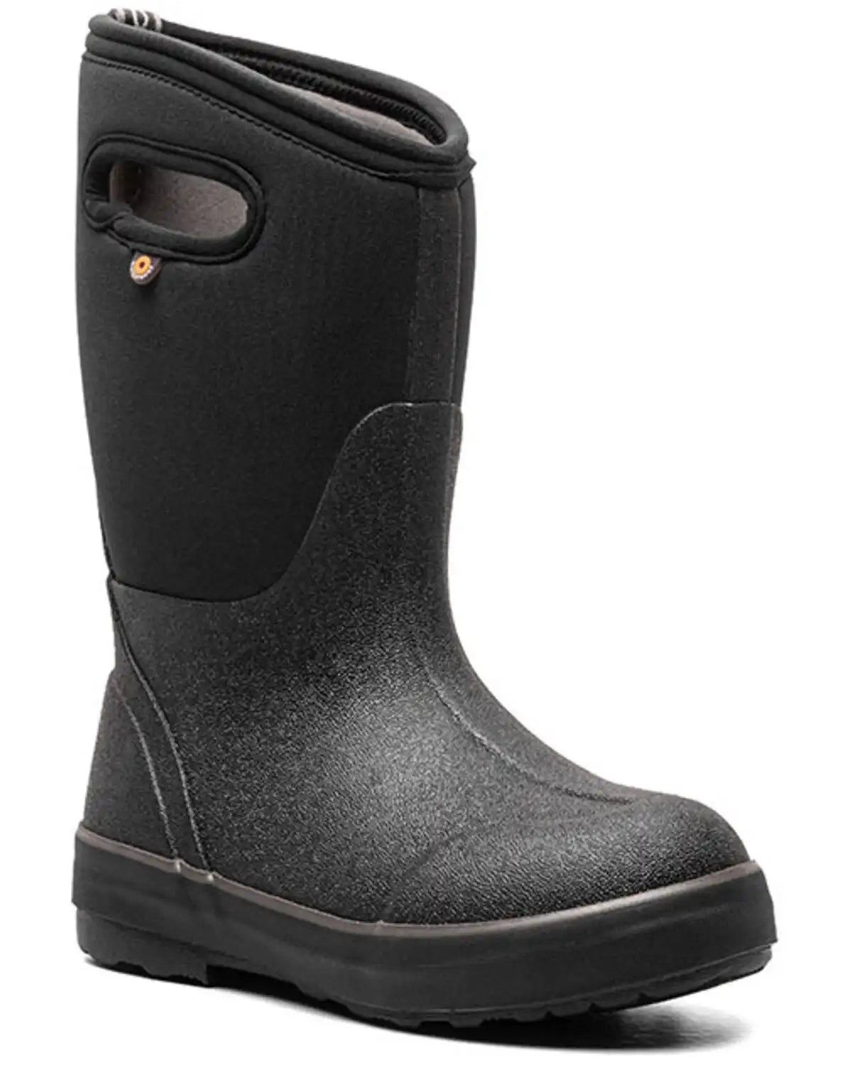 Bogs Boys' Classic II solid Waterproof Boots - Round Toe