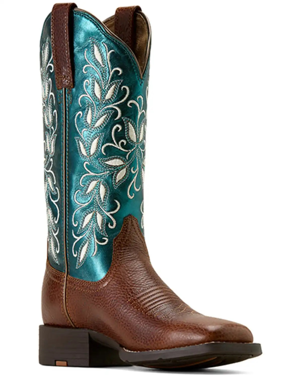 Ariat Women's Round Up Holly Performance Western Boots - Broad Square Toe