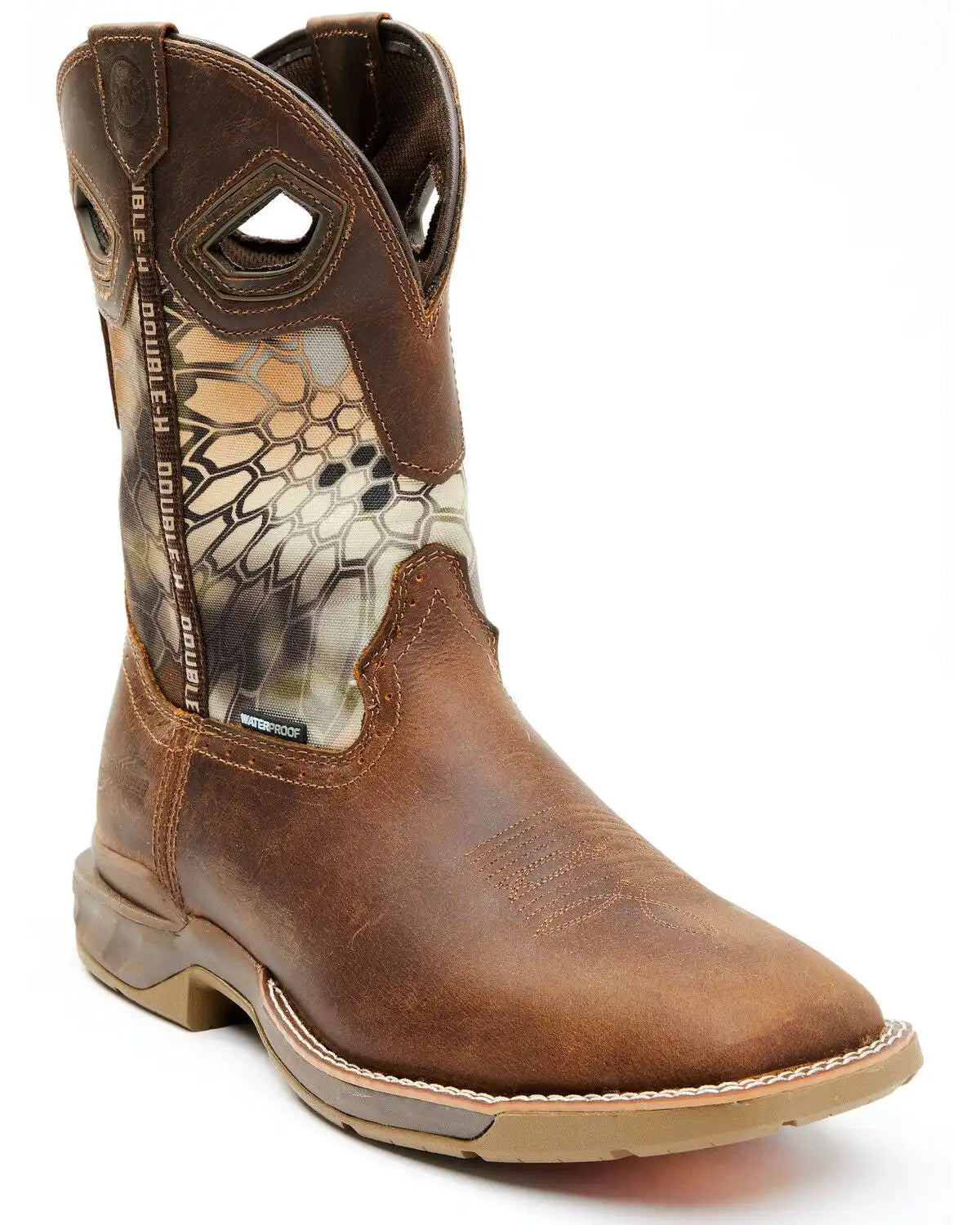 Double H Men's Kryptek Waterproof Performance Western Boots - Broad Square Toe