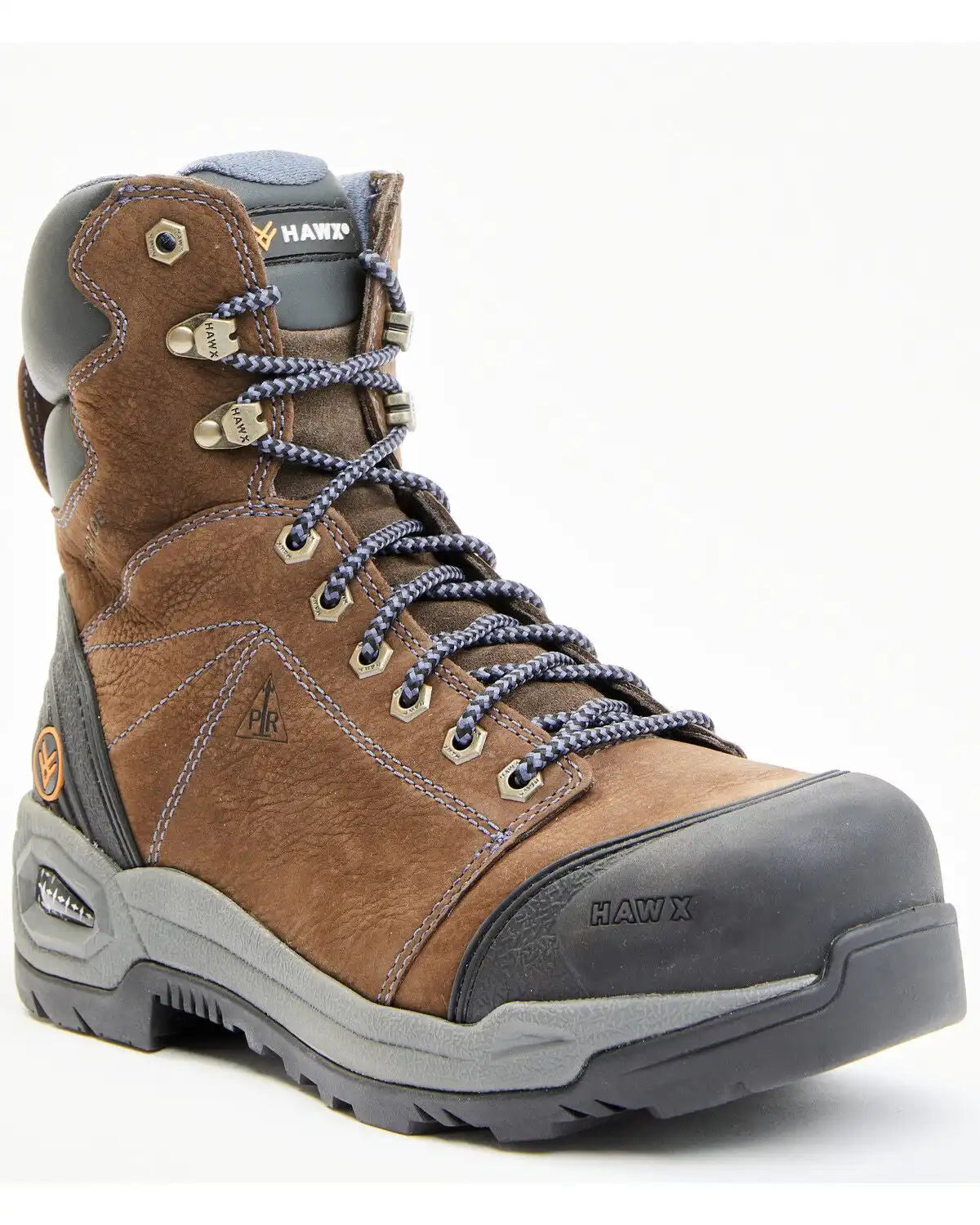 Hawx Men's 8" Lace-To-Toe Tyche Deep Seated Work Boots - Composite Toe